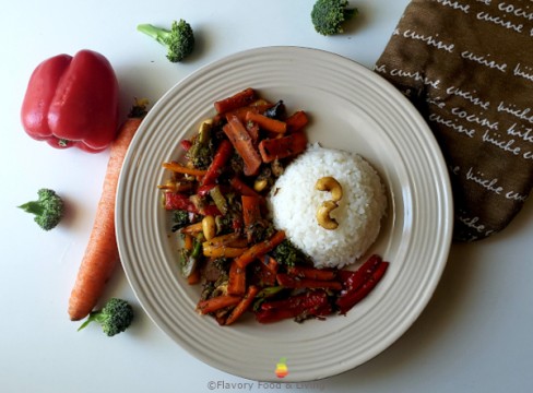 Flavorful Recipes: Veggie Stir Fry (with Rice)