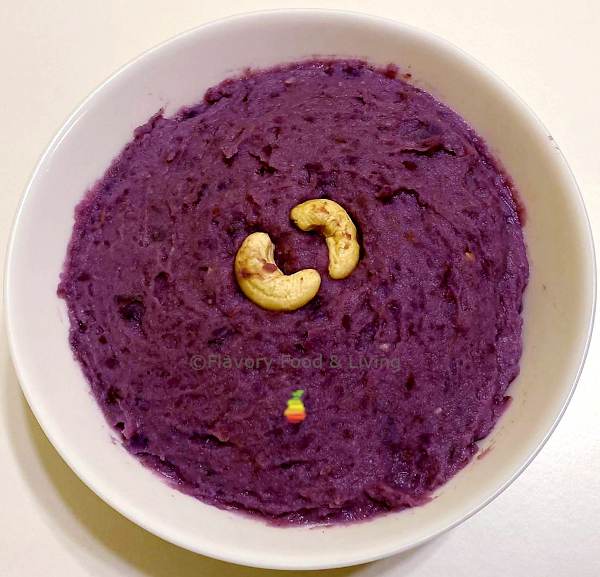 Purple Yam Pudding