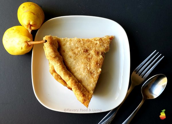Flaky Crusted Pear Pie