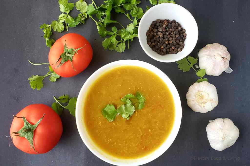 Flavorful Recipes: Cilantro Based Rasam