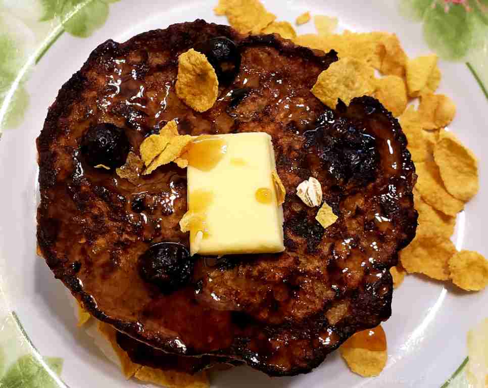 Blueberry Banana Oats Pancake