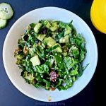 Cucumber Spinach Salad