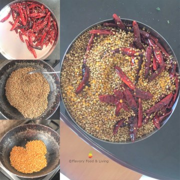 Flavorful Recipes: Ground Sambar Mel podi