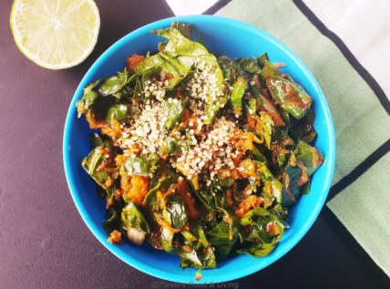 Simple Spinach Carrot Salad